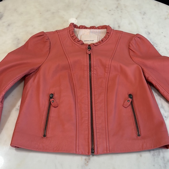 Rebecca Taylor leather jacket - Picture 12 of 16